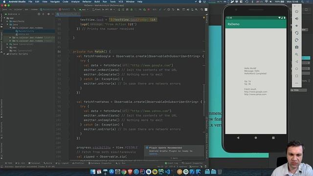 Lecture #6 - Coroutines, Flow & Reactive programming