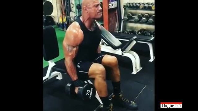 Тренируйся с Джонсоном СКАЛОЙЖелезная тренировка Дуэйна Джонсона