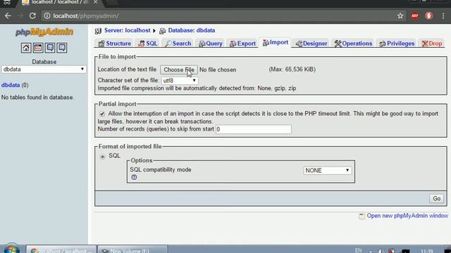 Tutorial Import Database ke Localhost phpmyadmin