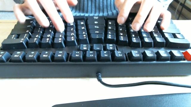 Truly Ergonomic typing demo