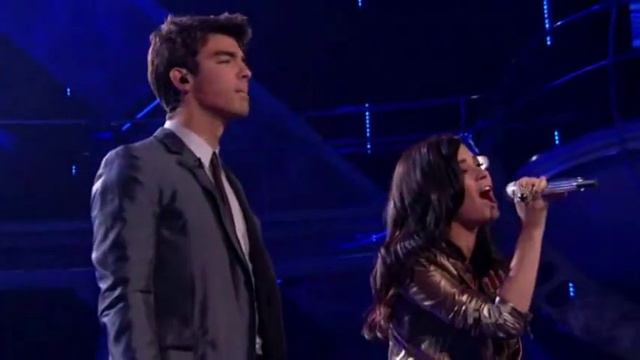 Joe Jonas & Demi Lovato - Make A Wave live on American Idol