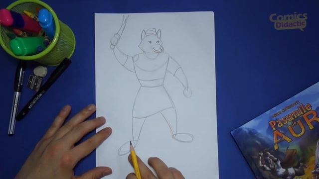 Comics Didactic episodul 6 - Getix din Pasunile de Aur