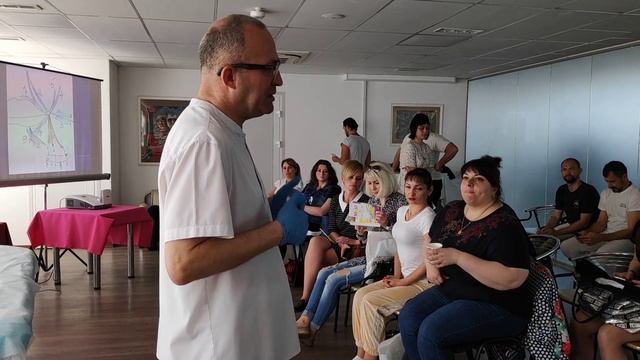Иван Бадьин - мастер-класс Интраоральный массаж на Хабе массажных технологий, Одесса 17-05-2019