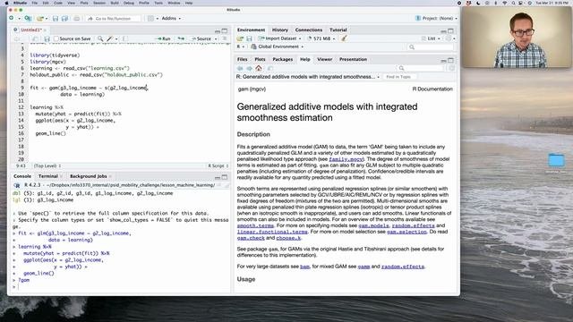 Generalized additive models