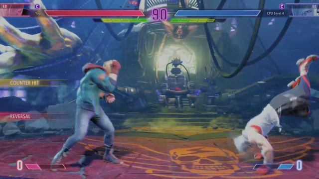 Street Fighter 6 Ed Gameplay (New DLC Character + Second Outfit + New Stage)
