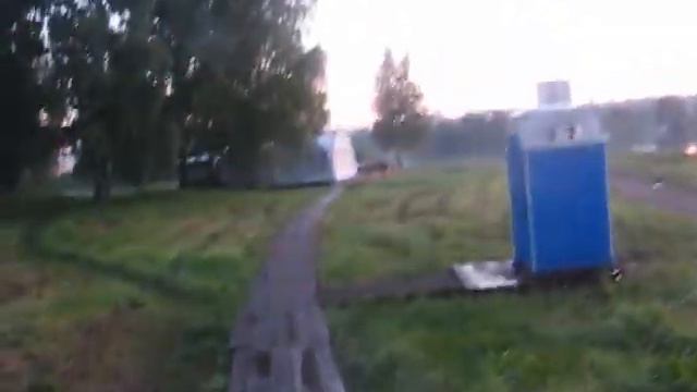Утро в парке Москворецкий