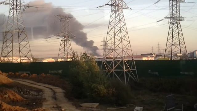 Пожар на рынке Мельница
