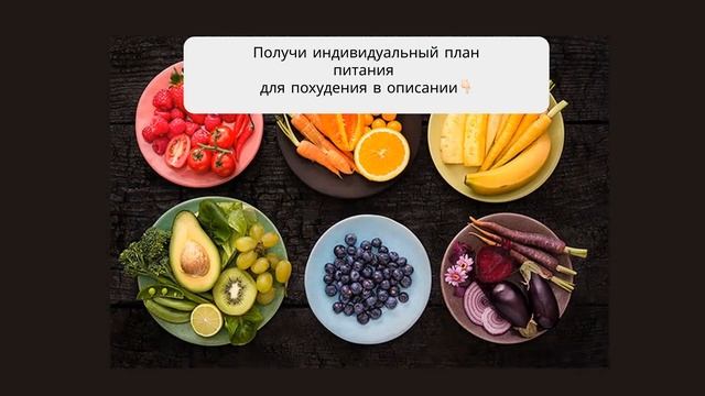 меню правильного питания на неделю бесплатно