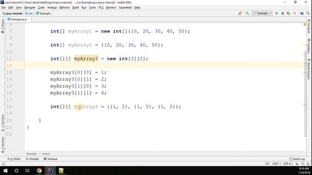 #6 Java Tutorial for Beginners - Array in Java