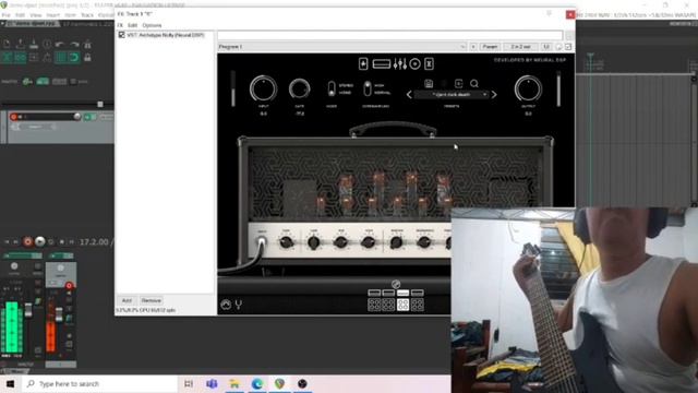 Ibanez RG8 - Neural DSP: Nolly.