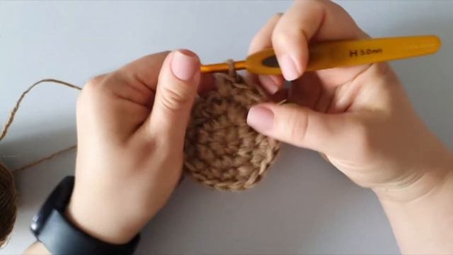 Корзина из джута. Корзина с ручками. Корзина-сумка крючком.