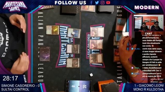 MTG PAUPER - Sultai Control vs Mono R Kuldotha - LPMartesana
