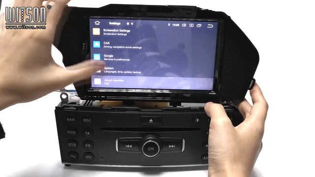 Android 10 For MERCEDES BENZ GLK (W2-RVT5708)