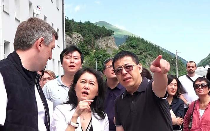 Делегация из Китая посетила пункт пропуска «Верхний Ларс»