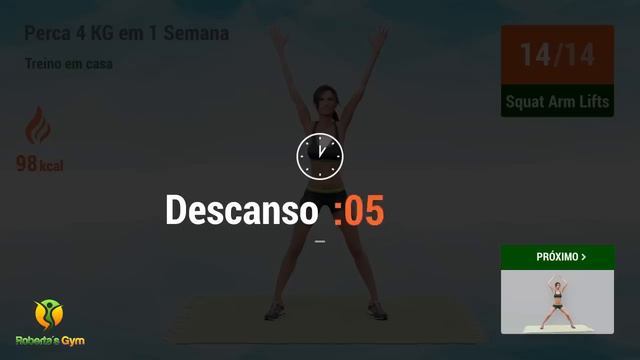Perca 4 Kg Em 1 Semana - Treino De Emagrecimento Em Casa