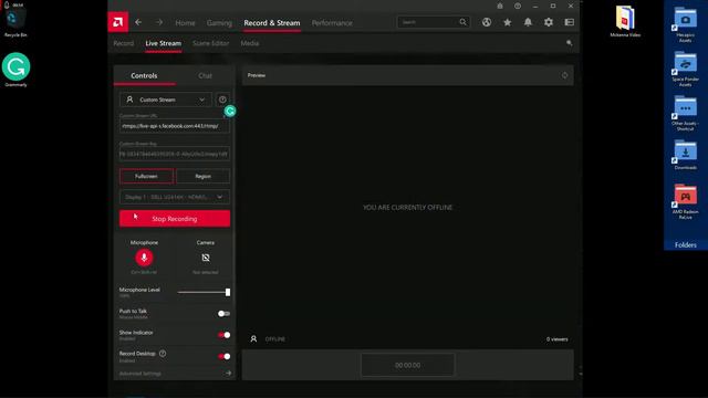 AMD Relive Facebook Fix 2023  How to go live on Facebook with AMD RELIVE