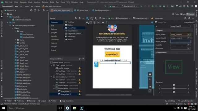 Design Simple Activity l Android Studio l Basic Java l #dragcoder