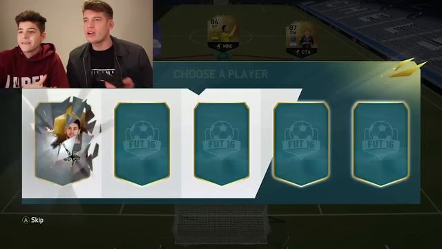 OMG FORFEIT FUTDRAFT VS MY BROTHER!! - Fifa 16 Ultimate Team