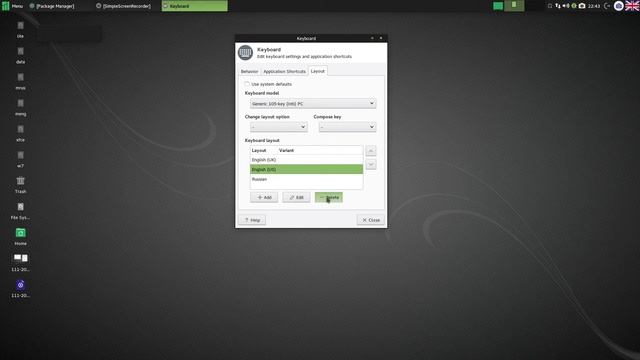 Manjaro-xfce-0.9.0 № 02  Настройка