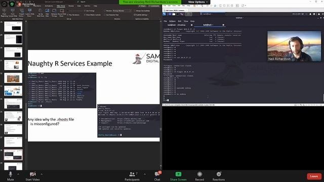 Samurai CREST Penetration Tester Training Session