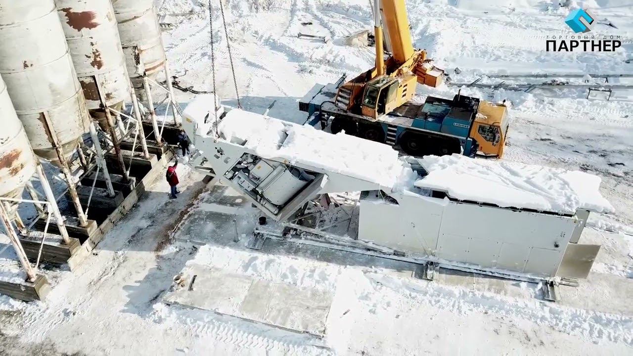 Установка завода РБУ Север