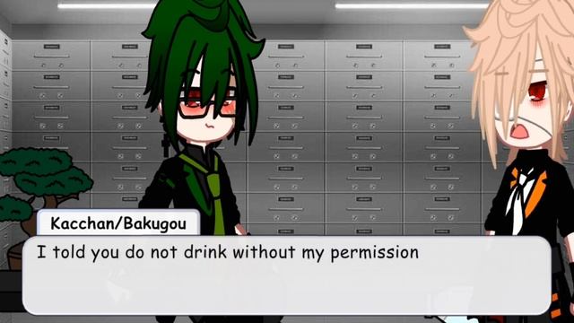 Drunk Izuku~ |Original Trend/Meme|‼️Bakudeku, Villain Au‼️|Mha/Bnha|