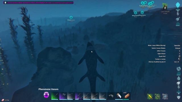 TYLOSAURUS CONTRA TUSOTEUTHIS ALFA, SVARTALFHEIM #arksurvivalascended  #14