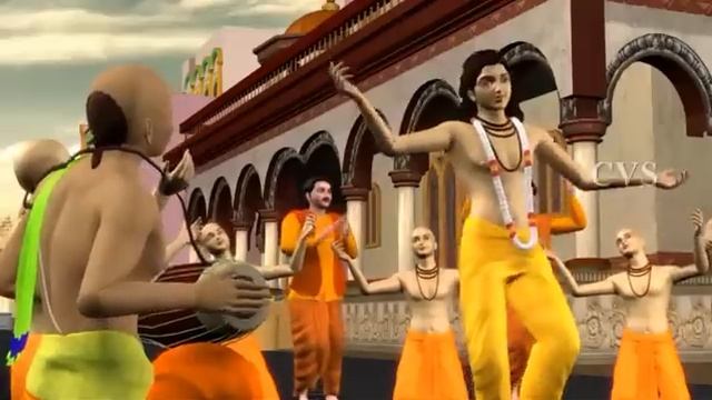 Hare Rama Hare Krishna god songs 2 -  3D Animation Video hare Krishna hare Rama bhajan songs