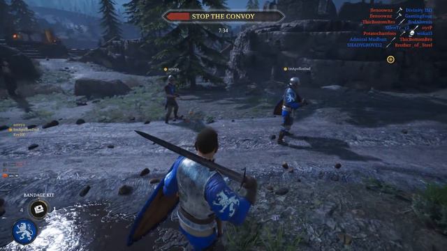 Pete Learning The Minimap Key In Chivalry 2