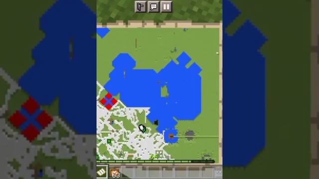 Как поставить метку на карту | How to put a mark on a map Minecraft #shorts