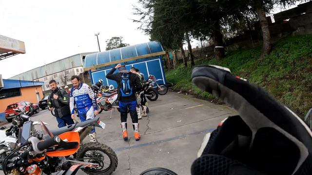 🔥 I Trail Javier Campos -  REVIENTO la SUSPENSIÓN de la Yamaha XT600 e