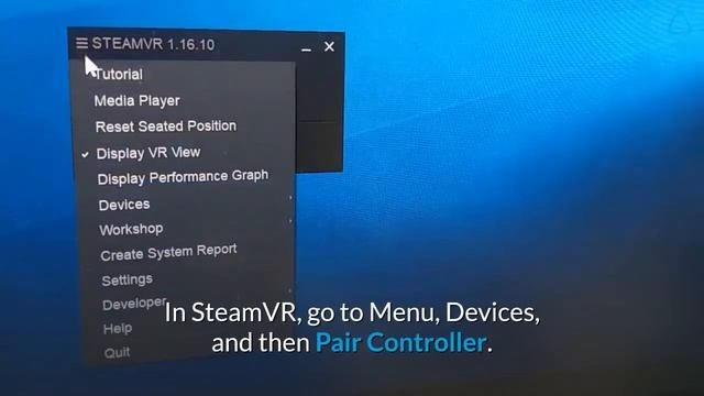 VIVE - Pairing VIVE Tracker 3.0