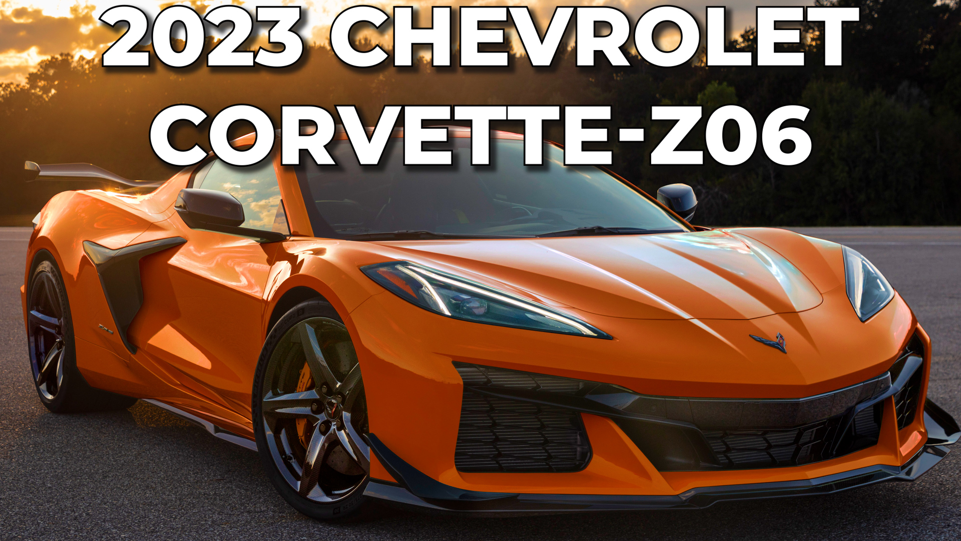 2023 Chevrolet Corvette Z06 (C8) - Интерьер, Экстерьер и Вождение!
