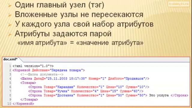 1С 8.2 Средства обмена данными. XML-документы