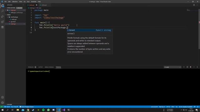 Local packages - Golang