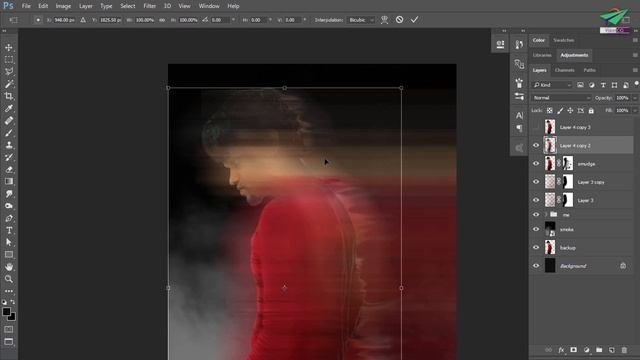 The Flash poster Effect || Photoshop cc 2017 || Photo Manipulation Tutorial
