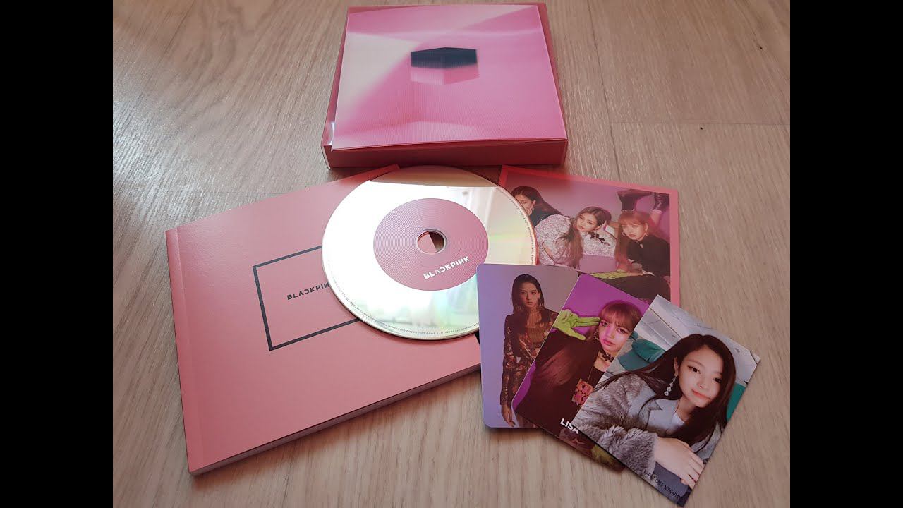 BLACKPINK - SQUARE UP (Pink version) unboxing