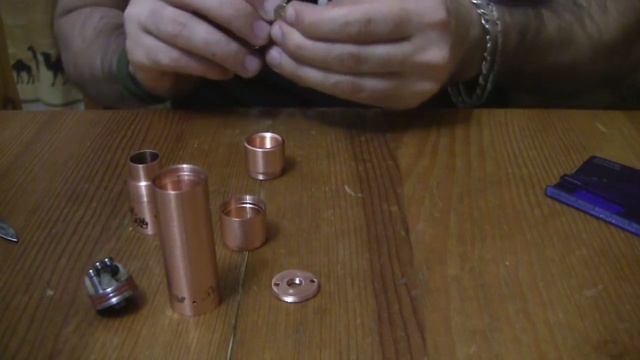 медный механический мод MANHATTAN & медная дрипка DODGE ! лайт обзёр