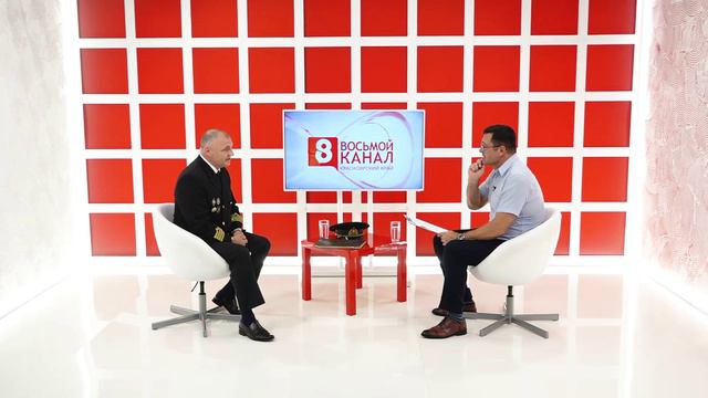 Интервью на 8 канале. Валерий Власов , Сергей Чумаченко.