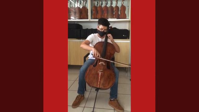 Violoncelo Copy Stradivarius Workshop- Oliveira Musical