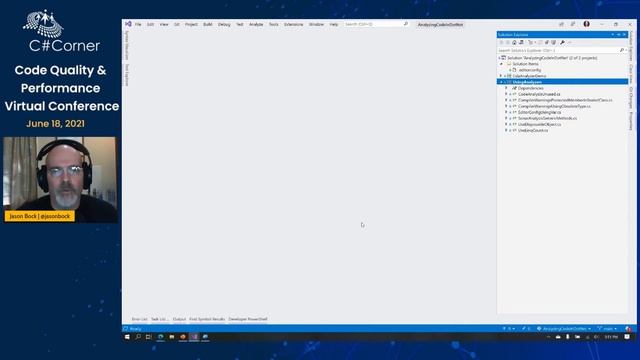 Analyzing Code in .NET || Code Quality & Performance Virtual Conference