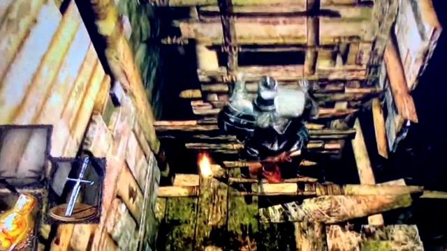 Full Golem Armor Set taking the shortcut to Quelaag's Domain in Dark Souls Remastered!