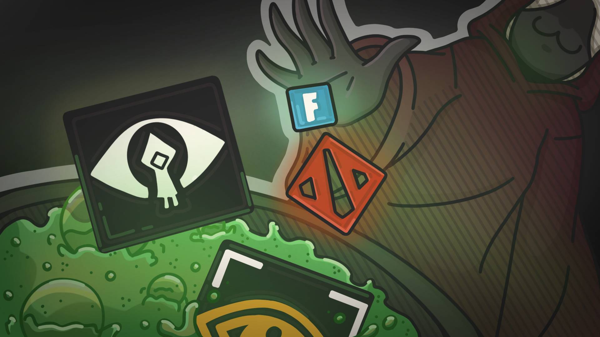 ЯДЕРНАЯ НАРЕЗКА (Dota2,Content Warning,Ready or Not, Little Nightmares, The Outlast Trials,Fortnite)