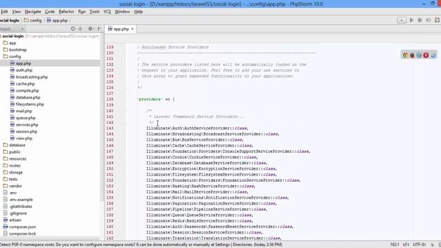 How to login with facebook,twitter and google in laravel 5.3 part(1/3)