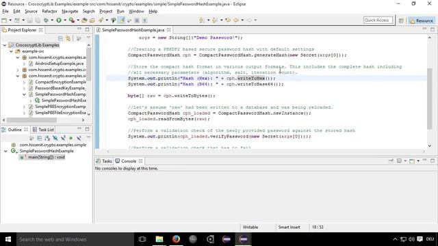 [EN] Secure Password Hashing (PBKDF2) with CrococryptLib