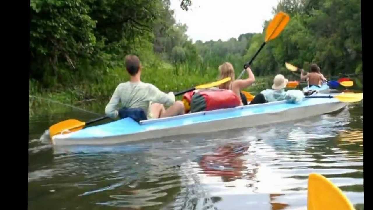 Поход на байдарках по Ворскле 2011г