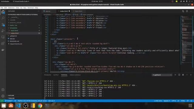 Páginas WEB con PYTHON fácil parte 2