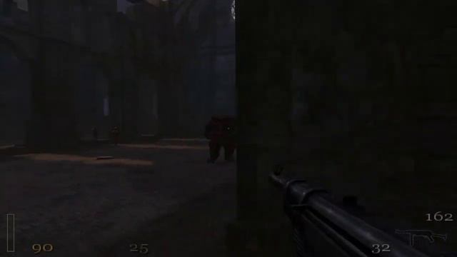Return to Castle Wolfenstein. Full HD/60fps. Прохождение.Задание2. Часть4:Оскверненная церковь(босс
