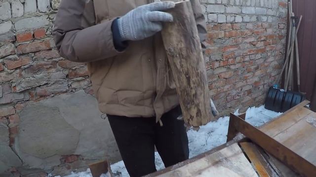 Самодельный кровельный материал. Дранка. Изготовление. 2 из 4