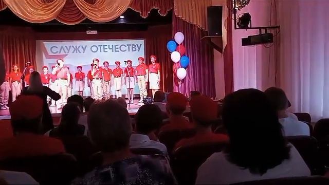 Концерт "День России" - 5А юнармейский класс МБОУ СОШ 1 г. Спасска им. В.А. Шпагина